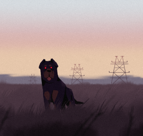 barracrewda: A CREW OF RABID DOGS An amazing painting that my good friend @canisan just made for the
