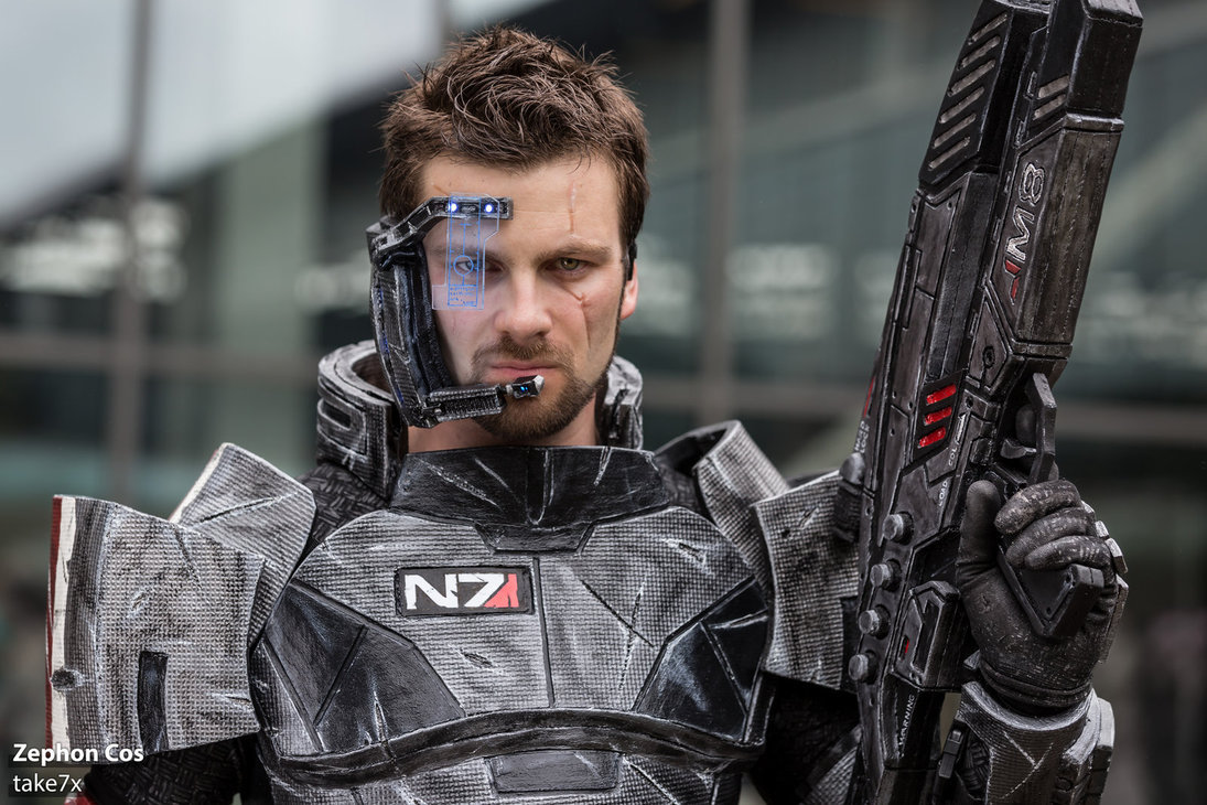 kamikame-cosplay:    Commander Shepard from Mass Effect by Zephon CosPhotog by take7x