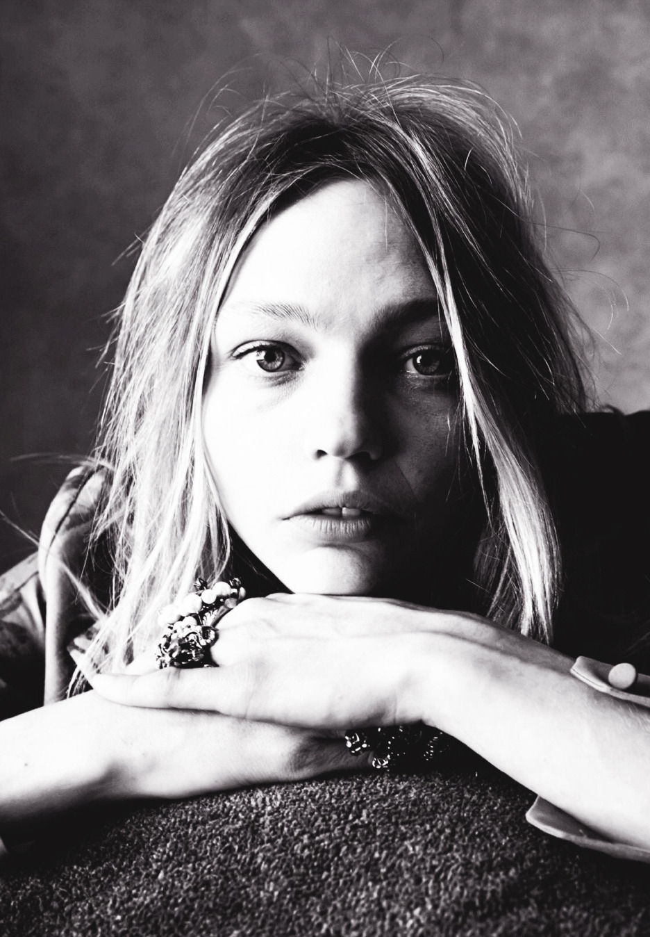 meiselmuse:  Sasha Pivovarova/Vogue Italia July 2015 “Senza Tempo” by Steven