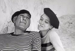 punlovsin:  Anthony Quinn and Anna Karina