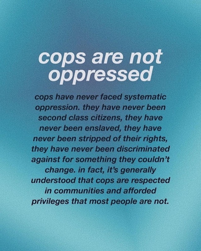 saintsallvatore:ftonews:Blue lives matters is just another way for racist to be racist. Keep your blue lives matters to yourself. Creator • @mattxiv thiiiis