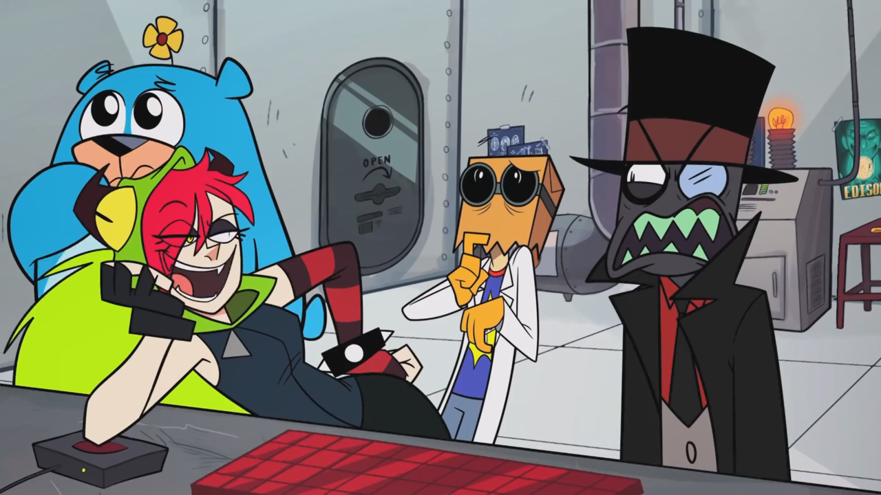 themalteser:Screenshots of Demencia from Villainous.