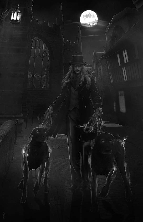 darkestdee:  Bloodhounds by Blavatskaya More edits here: ^(OvO)^