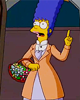 simpsons-latino:  Algunos de los vestuarios de Marge 