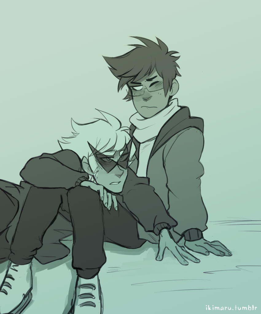 there was an old ask about Dirk teaching Jake to ice skate but tbh I don’t think