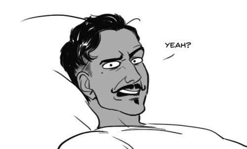 awaari:  GO TO BED AMATUS.Based on this post  Dorian’s face this last panel XD