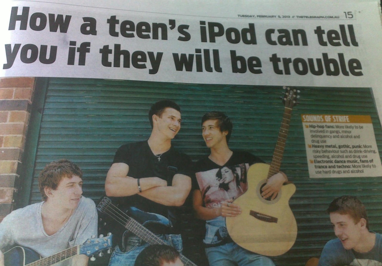 danbutt:  manicbotanic:  Daily Telegraph fans: more likely to become vapid, ignorant