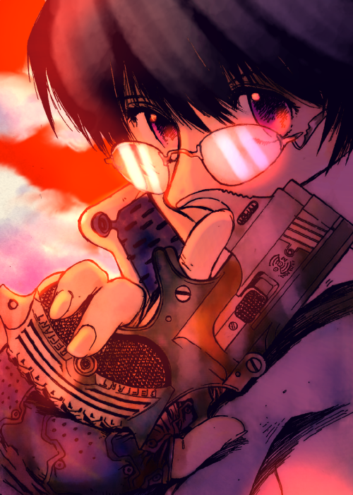 Colored My Favorite Art Of Meryl From Mr. Nightow! I Hope Her New Design In Tristamp Has A Kickass Jacket