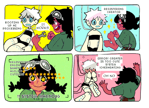 beepsiart:there was a love bug in the programming