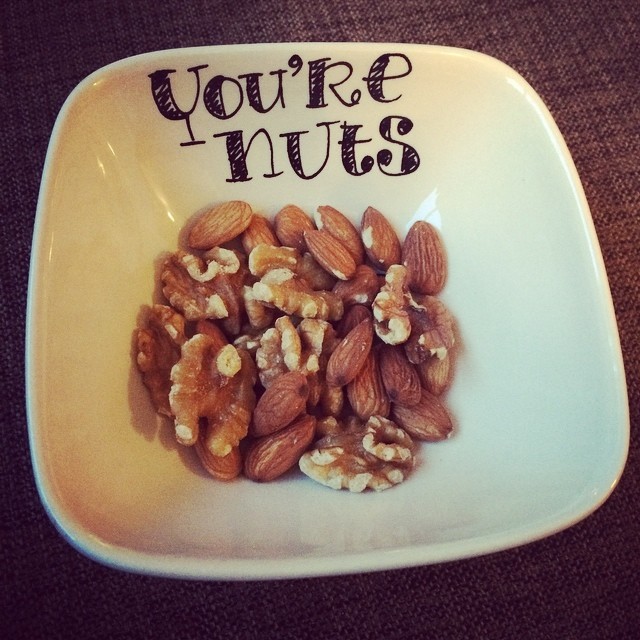 dailyfitfooddiary:  Evening snack 🌰    #abs #summertime #backontrack #workout