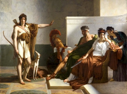 necspenecmetu:Pierre-Narcisse, Baron Guerin, Phaedra and Hippolytus, 1815