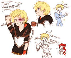 jaune doodles :&rsquo;D