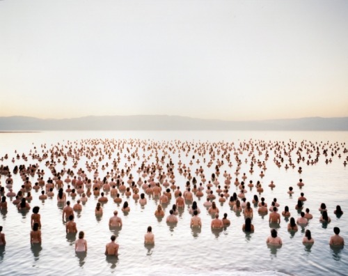 PHOTOGRAPHY: Nude Landscape Portraits by Spencer TunickSpencer Tunick stages scenes in which the bat