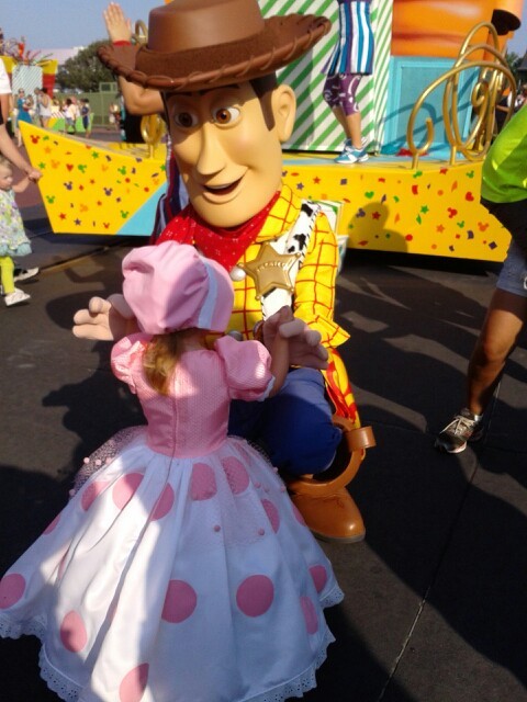 mydisneydaze:  Lane rocked her Disney side as Bo Peep from Toy Story. :D And of course,