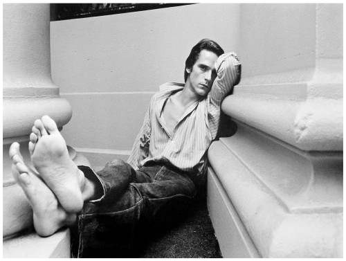  Jeremy Irons by Duane Michals 1981