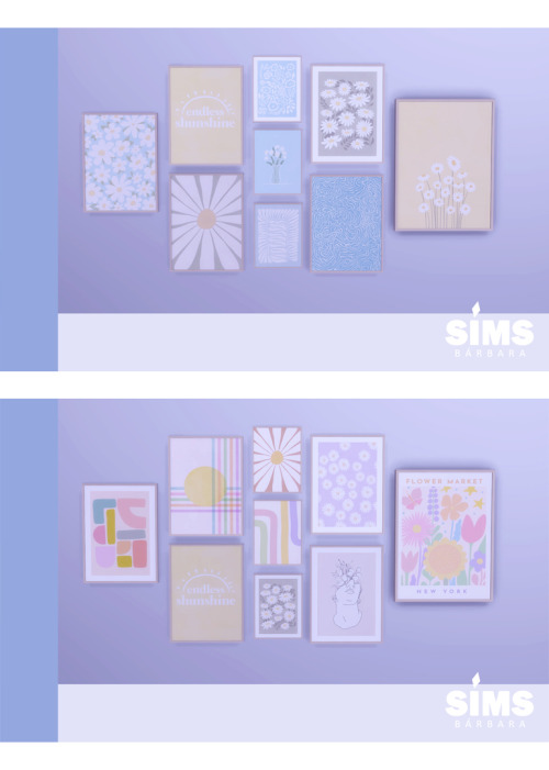 simbarb:  SIMS 4  -  Pastel Colorful Prints Collection (02)Mesh  by MXIMSArt by Firum