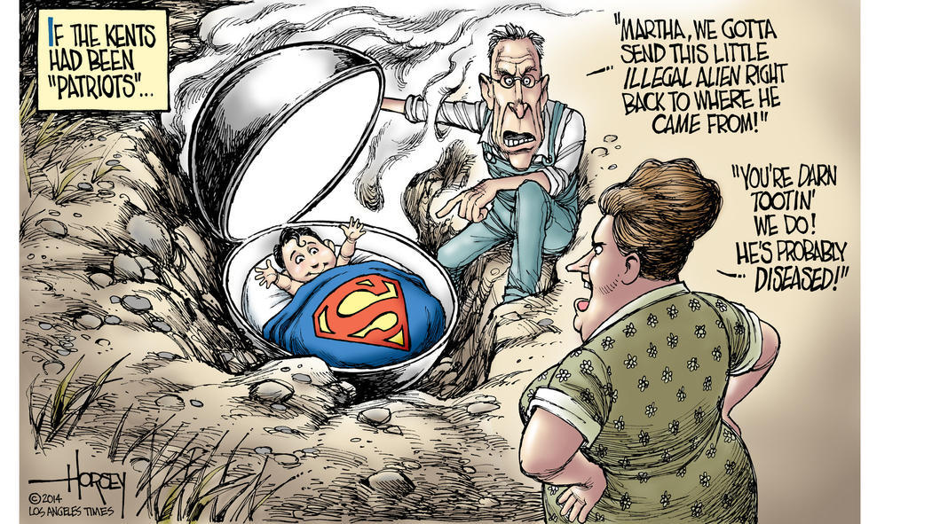 caroltilley:  David Horsey of the LA Times created this most excellent editorial