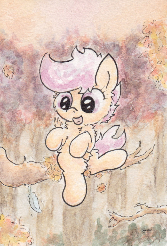 slightlyshade:  I hope this Scootaloo makes her way to your dashboard at the right
