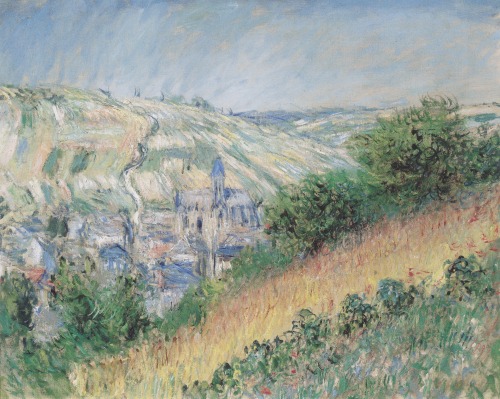 Painting of the Day | 04.28.2016View of Vetheuil by Claude Monet (1881)