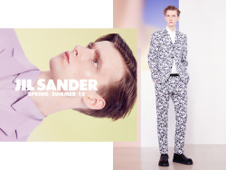 skt4ng:  Jil Sander Men SS 2015 by Benjamin