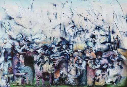  The Mysterious, Mythmaking Art of Ali Banisadr. Read more here.