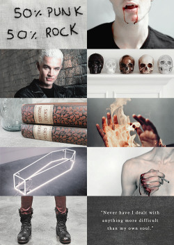 modern btvs aesthetics // spike 