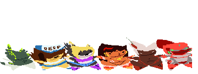 pakobutt:  While I try to regain the ability to draw with this effin humid weather, have a booty conga. Characters belong to rocketraptor, nagrolaz, whackyscissors, carmessi, diablostallion and datpizzacat.  awww yeah booty Conga!! and dat little Gala