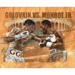 roundbyroundboxing:  #GolovkinMonroe | @sloneart