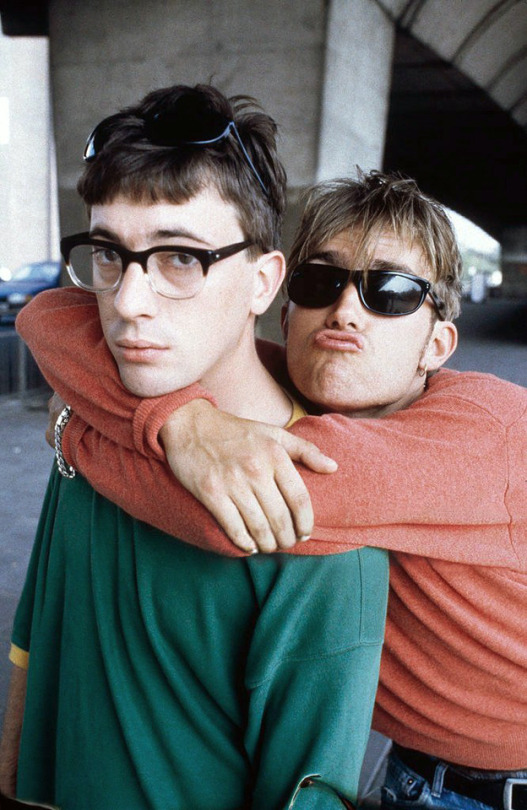 Graham Coxon And Damon Albarn Pose Under London’s Westway, 1995