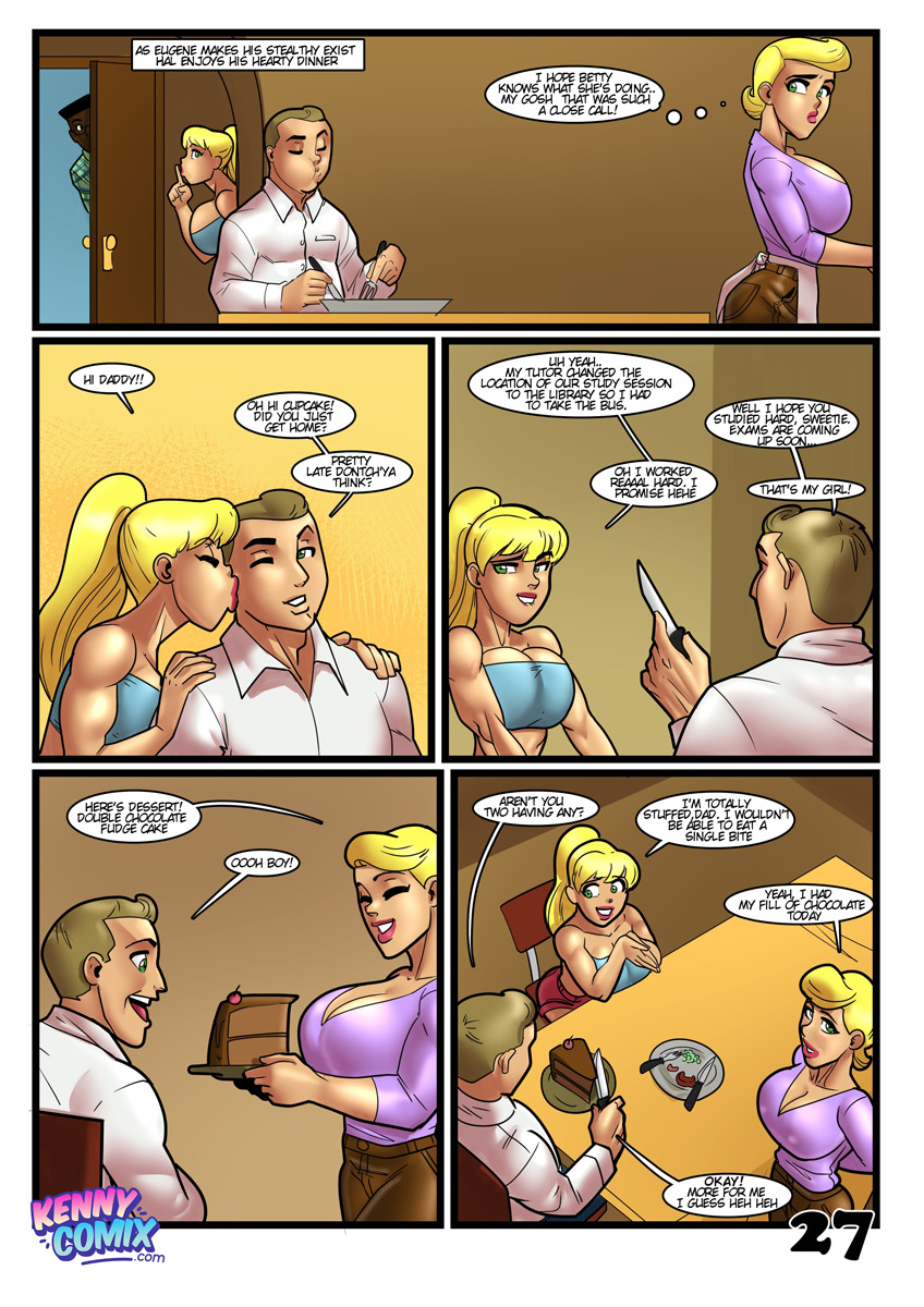 Betty and Alice: Study Session (Page 27)Art: Rabies T Lagomorph / Story: KennycomixSupport