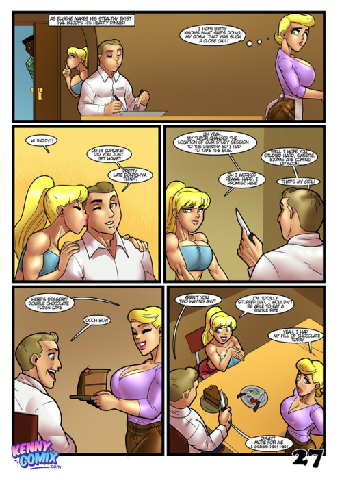 Betty and Alice: Study Session (Page 27)Art: Rabies T Lagomorph / Story: KennycomixSupport me on Pat