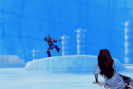 animationsource: You can’t knock me down                    Katara