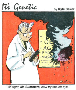 Kyle Baker 1985-1986: “It’s Genetic” from Marvel Age #31 - 60 