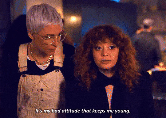ERIC BOGOSIAN As DANIEL MOLLOY In Interview With The Vampire (2022) || NATASHA LYONNE As NADIA VULVOKOV