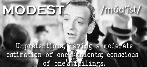 astairical:Fred Astaire + Personality Traits