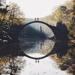 wanderlog:  Rakotzbrücke, Germanywanderlog