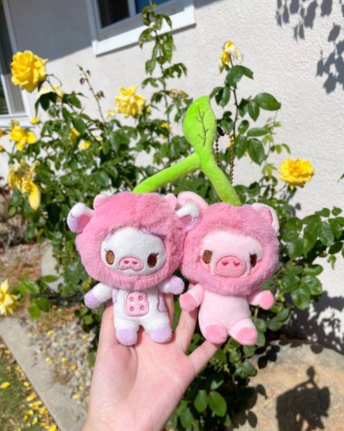 Cherry Plush Keychain By Basura Gang