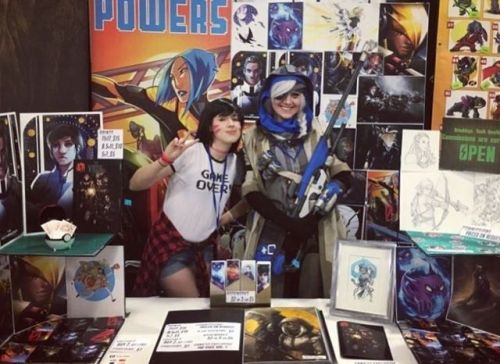 Thanks to everyone for coming by my table at FanX last week. D.Va and I appreciated the business and