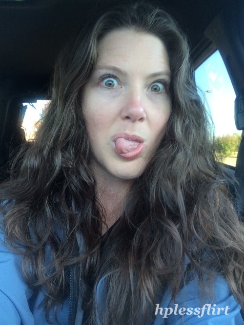 hplessflirt:  Out and about this morning…and being a little silly ;) ~K