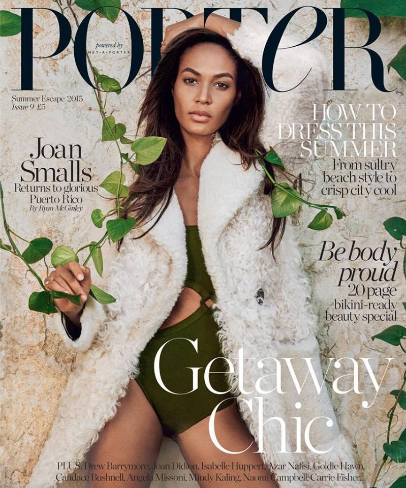 femalemodels:  Joan Smalls for Porter magazine, Summer 2015.