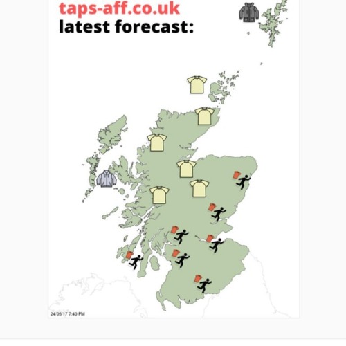 Weather brought to you my http://www.taps-aff.co.uk #tapsaff #weather #scotland #edinburgh #glasgow 