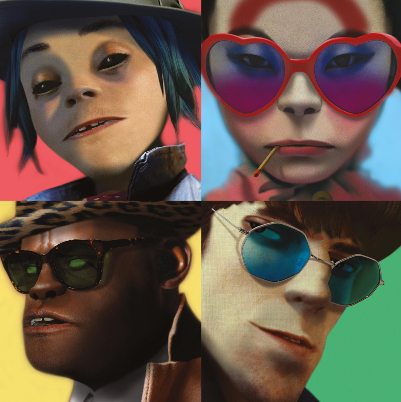 knightofleo:  Gorillaz - Humanz | April 28, 2017    1. Intro: I Switched My Robot