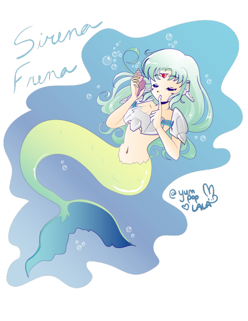 Sirena Frena! Omg I managed to do a #mermay pic before May actually ended, hooray!! ‍♀️
