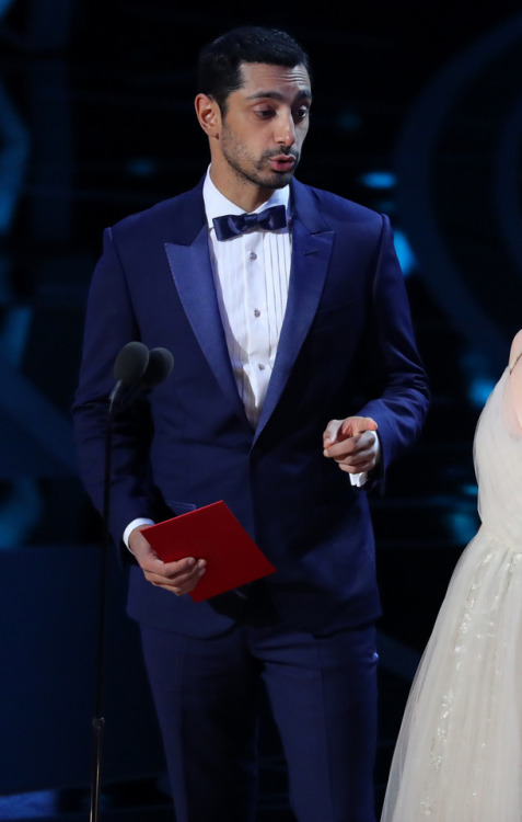 Riz Ahmed onstage during the 89th Annual Academy Awards at Hollywood &amp; Highland Center on Fe