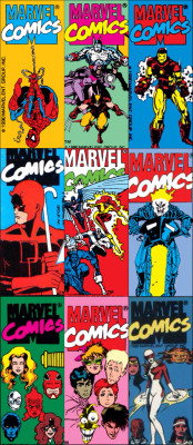transmissionsgeekroom:  Marvel corner boxes 1990.