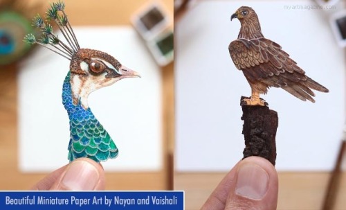 20 Beautiful Miniature Paper cut Art works by Nayan and VaishaliRead Full Post here: Miniature Paper Cut Art Works Nayan Vaishali
See all India Artists , Miniature Sculptures , Paper Sculptures , Inspiration posts | Art Magazine | Art Inspiration