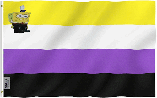 Happy Pride I Fucked Up Making A Gif And Accidentally Made The New Nonbinary Flag
