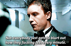 :  Ian + being surprised by Mickey’s behavior - aka Mickey trying to show he’s