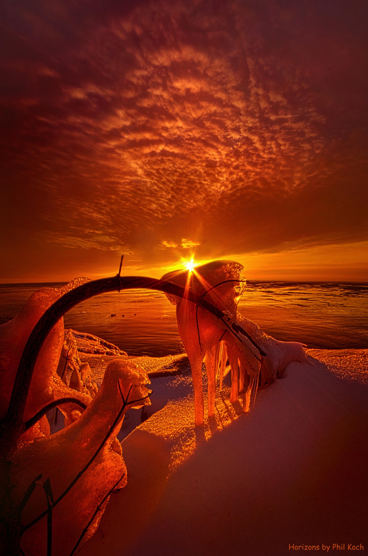 philkoch:  “Only a Moment”Sunrise on the shore of Lake Michigan in Wisconsin.Wisconsin