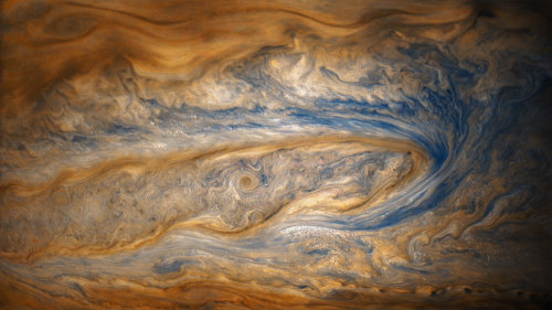 wonders-of-the-cosmos:Clouds of Jupiter - perijove 08NASA / SwRI / MSSS / Gerald Eichstädt / Seán Do